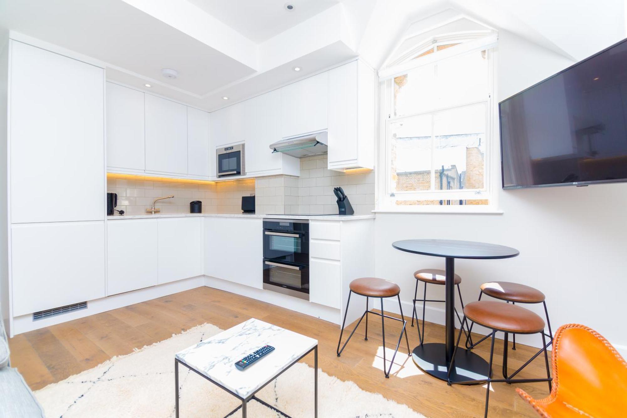 Whitfield Street Apartments Londra Oda fotoğraf